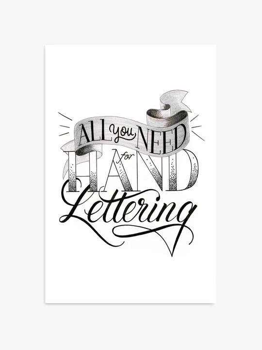 Produktbild Faber-Castell Pitt Artist Pen Handlettering (Grau, Schwarz, 9 x)