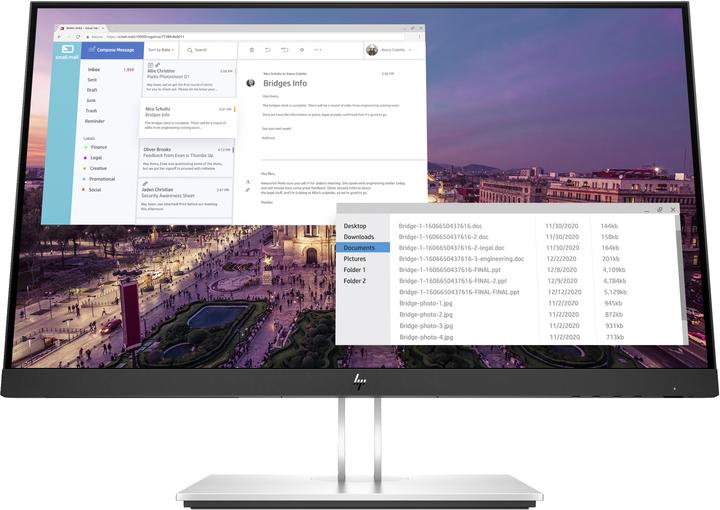 HP E23 G4 (1920 x 1080 pixel, 23")