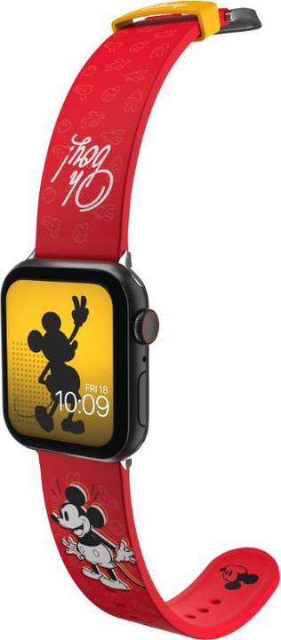 Actual product image Moby Fox Disney bracelet pour smartwatch Mickey Mouse Vintage Icon (Stainless steel, Silicone)