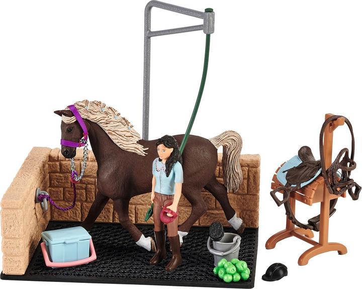 Produktbild Schleich Pferdewaschbox mit Emily und Luna von Hor