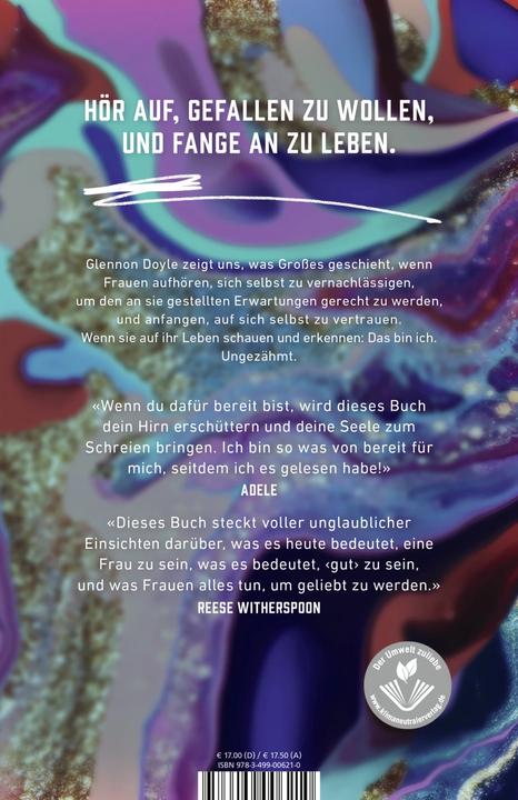 Actual product image Ungezähmt (German, Glennon Doyle, 2020)