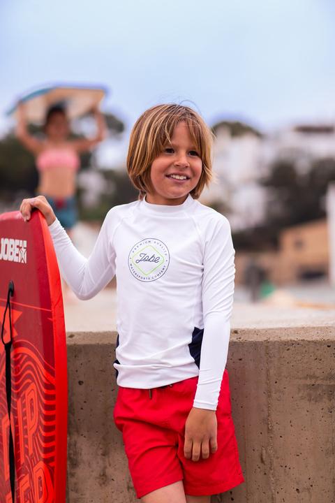 Immagine prodotto Jobe Rash Guard A Manica Lunga Per I Giovani, Bianco (92, 94, 96, 98, 102, 104, 100 C, 95 C)