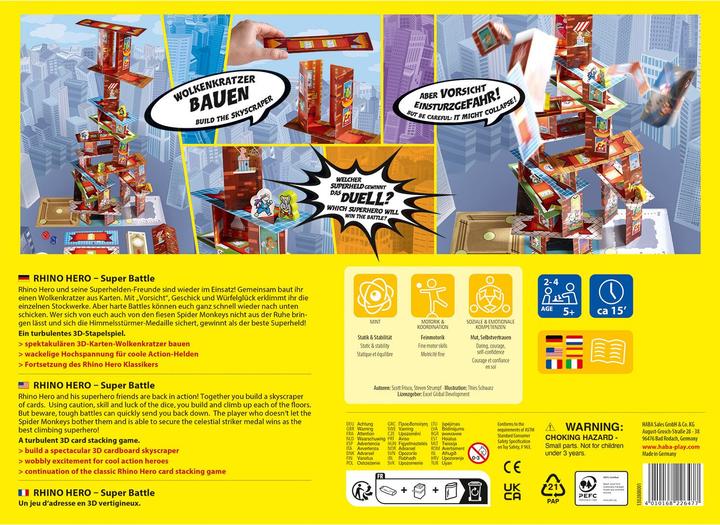 Produktbild Haba Rhino Hero - Super Battle (Deutsch)