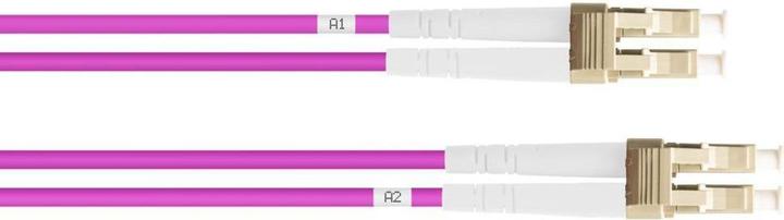 Actual product image Kabelmeister Patch cable fibre optic duplex OM4 PANZERKABEL (multimode, 50/125) LC/LC, steel armour and rodent (50 m)