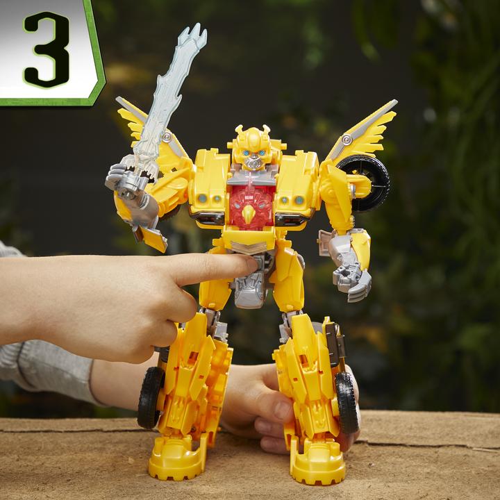 Actual product image Transformers Movie Beast Mode Bumblebee