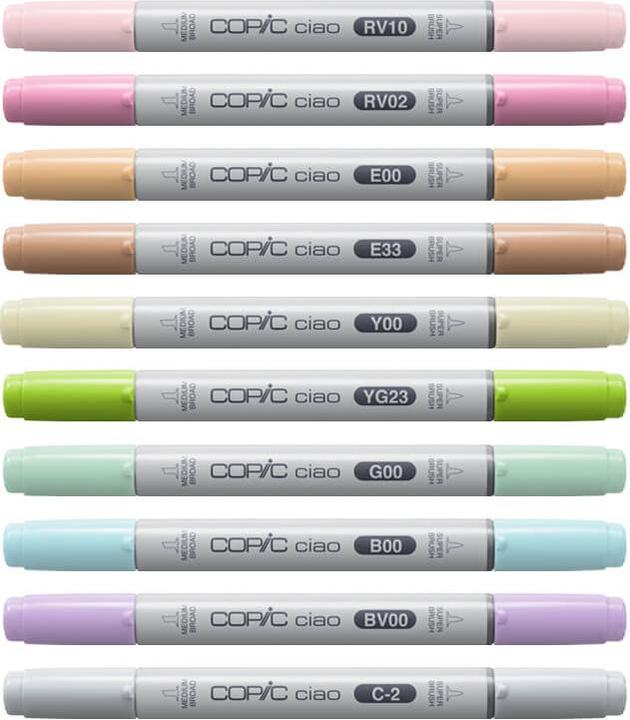 Actual product image Copic Marker ciao "My First Starter Set" (Multicoloured, 12 x)