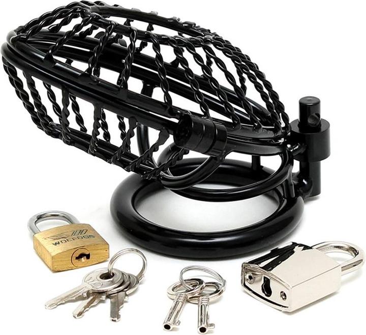 Produktbild Rimba Metal Male Chastity Device with 2 Padlocks