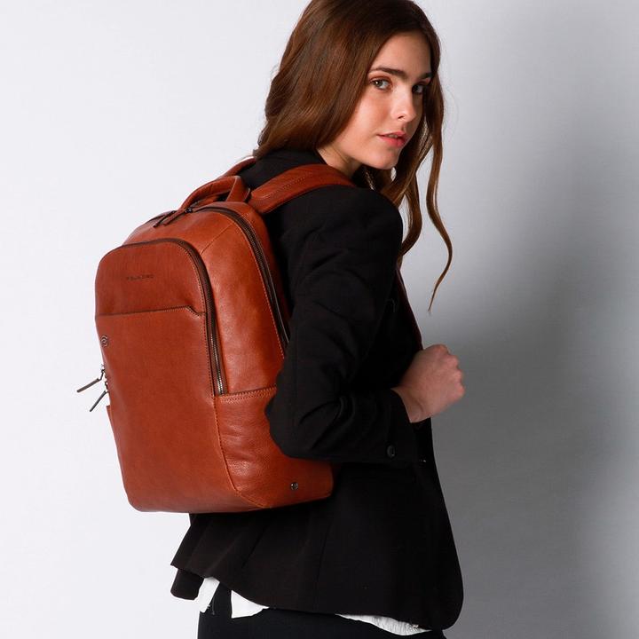 Actual product image Piquadro Black Square - Laptop backpack CONNEQU