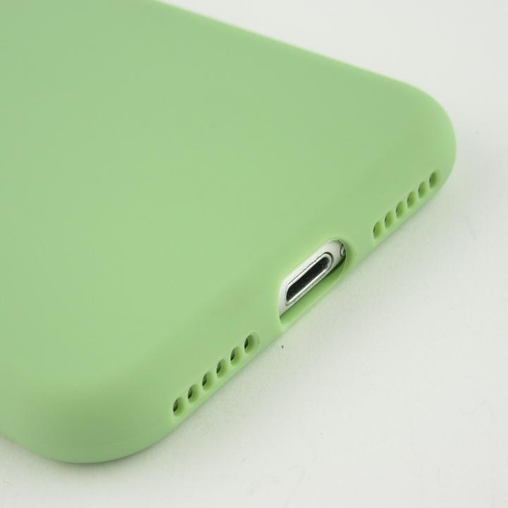 Image du produit PhoneLook Coque Silicone Mat Coeur vert clair (Apple iPhone 7 Plus)