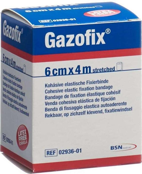 BSN kohäsive Fixierbinde 6cmx4m hautfarben latexfrei