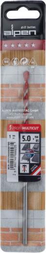 Actual product image Alpen Twist Drill ALEPN Multicut (5 mm)