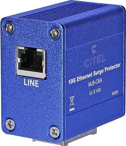 Actual product image Citel STP MJ8C6A Surge Arrester 10 Gb Ethernet