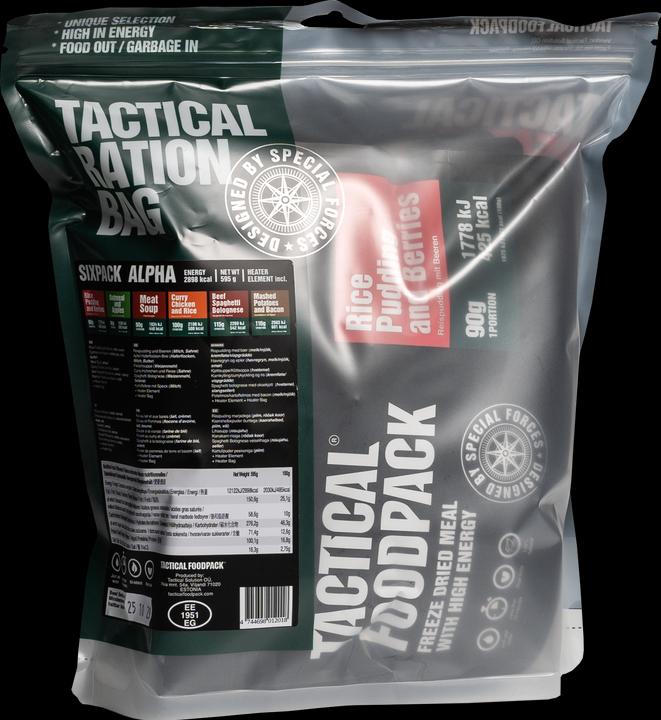 Produktbild Tactical Foodpack Sixpack Alpha (595 g)