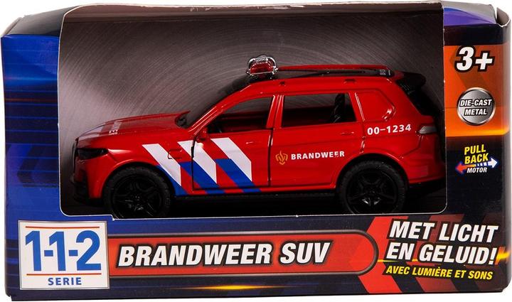 Productafbeelding Van der Meulen 112 Brandweerauto SUV 1:36 Met Licht+Geluid