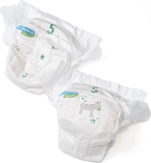 Actual product image dm babylove nature Windeln (Size 5, Pack, 30 Piece)