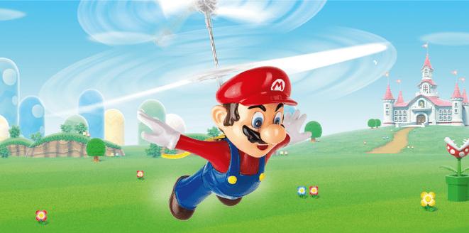 Actual product image Carrera Flying Cape Super Mario Drone