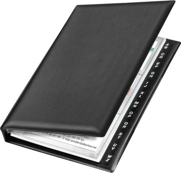 Actual product image Veloflex Business card ring binder A5 black