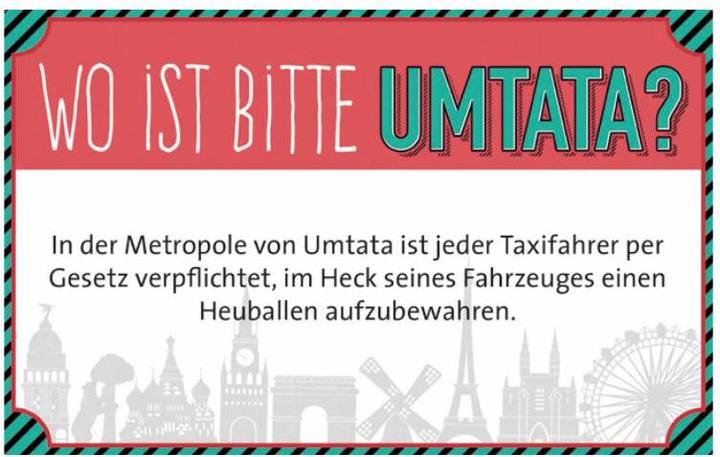Produktbild Wo ist bitte Umtata? (Deutsch)