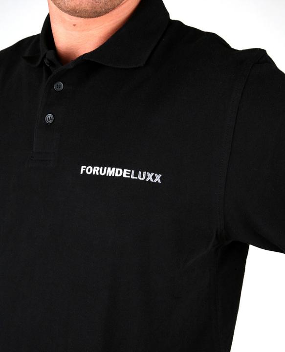 Actual product image GamersWear Hardwareluxx Polo Black (XL) (XL)