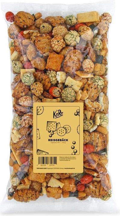 Produktbild KoRo Mischung aus würzigem Reis- und Erdnussgebäck (750 g)