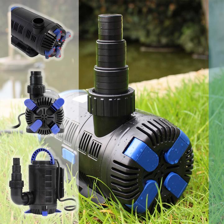 Produktbild SunSun CET-15000 SuperECO 15.000 l/h / 180 W Teichpumpe Filterpumpe Bachlaufpumpe