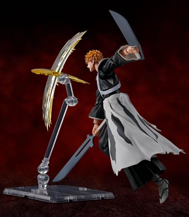 Produktbild Bandai Bleach: Thousand-Year Blood War S.H. Figuarts Actionfigur Ichigo Kurosaki Dual Zangetsu 16 cm