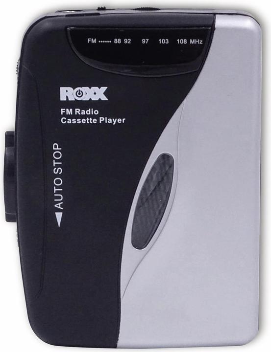 Actual product image Roxx Portable cassette player PCP300