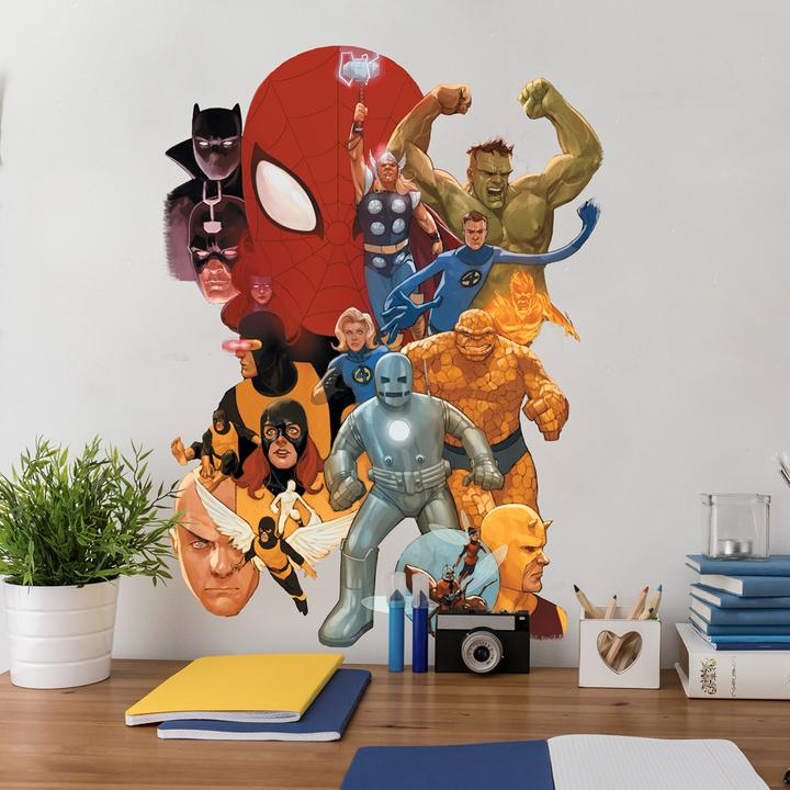 Produktbild Roommates Marvel Avengers Classic Peel And Stick Giant Wall Decals