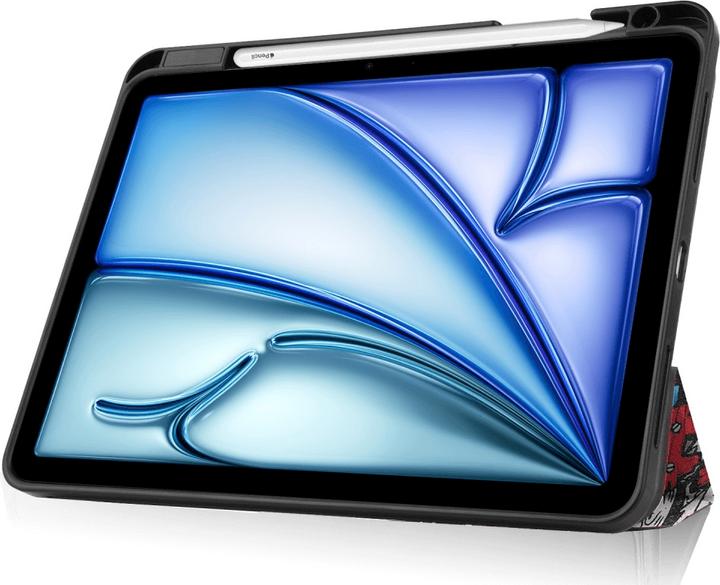 Image du produit Cover-Discount iPad Air 11 2024 - Étui Smart Motif porte-crayon (iPad Air 11 2024 (M2))