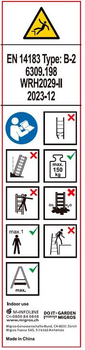 Image du produit Do it + Garden Marchepied pliant (Marchepied pliant, 55 cm)