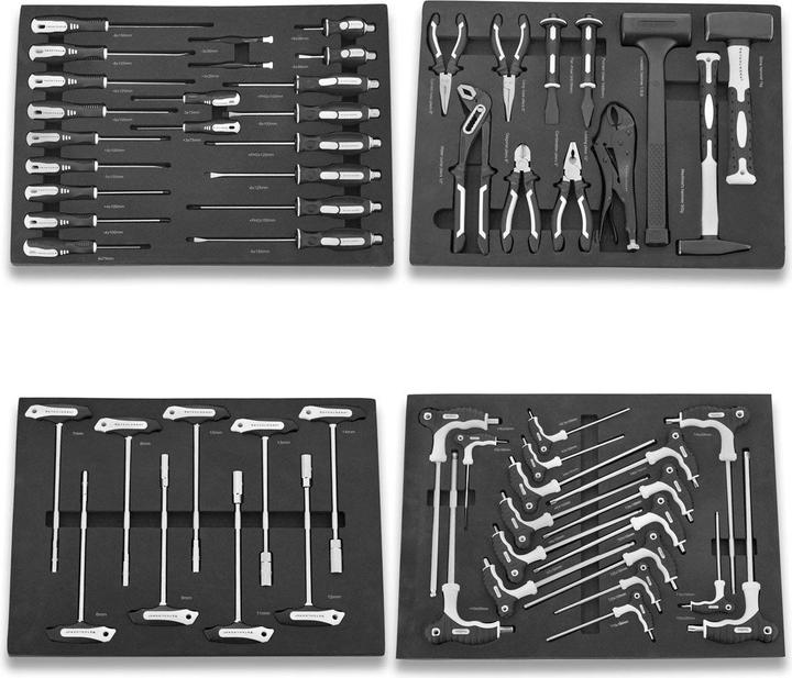 Actual product image Stahlwerk Workshop trolley DINO Tool trolley XXL Assembly trolley 364 tools CrV (364 x)