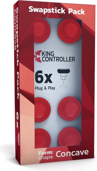 Actual product image King Controller Swapstick Sixpack Concave