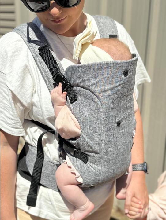 Actual product image Dreambaby Baby carrier Journey grey mottled