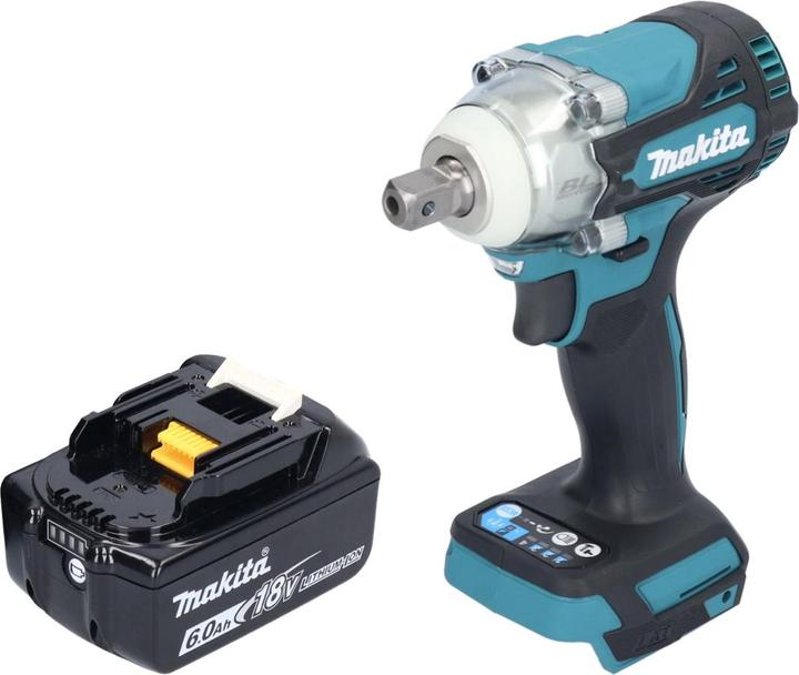 Produktbild Makita DTW 301 G1 Akku Schlagschrauber 18 V 330 Nm 1/2" Brushless + 1x Akku 6,0 Ah - ohne Ladegerät (Akkubetrieb)