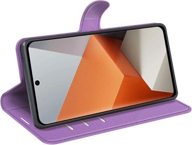 Produktbild MU Classic Litchi Leder Bookcover Series (Xiaomi Redmi Note 13 Pro+)