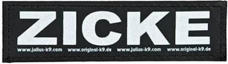 Immagine prodotto Trixie 2 adesivi Julius-K9® in velcro (S, Cane, Sport cane)