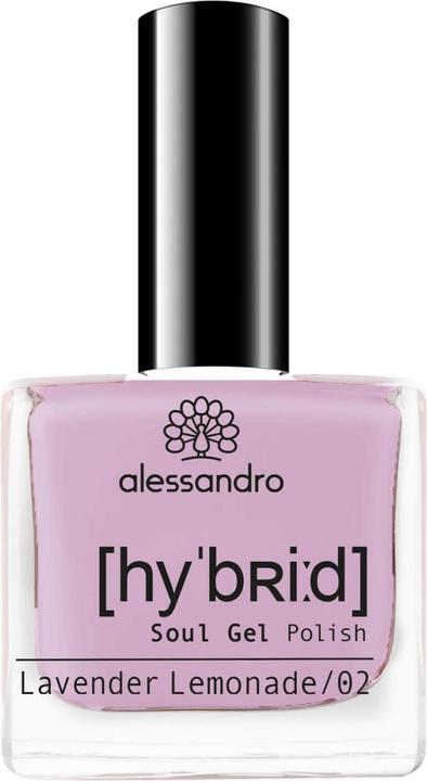 Produktbild Alessandro Hybrid Soul Gel Polish Lavender Lemonade (Lavender Lemonade, Gel-Effekt Nagellack)