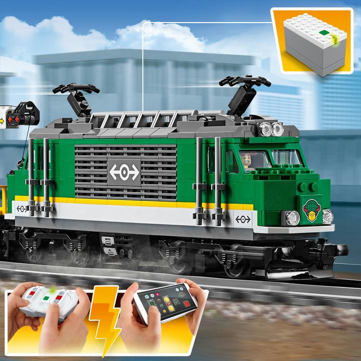 Produktbild LEGO Güterzug (60198, LEGO City, LEGO Powered UP)
