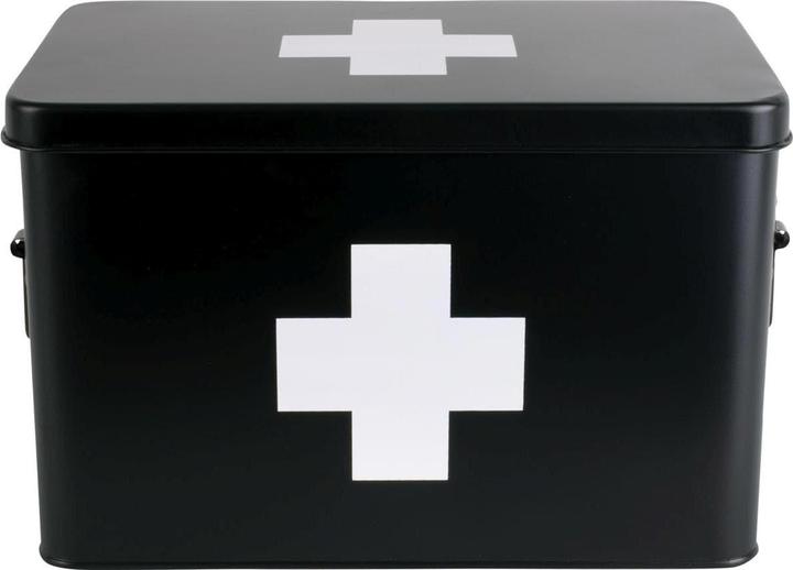 Produktbild present time Erste Hilfe Schrank gross 31.5 x 21 cm, Schwarz matt