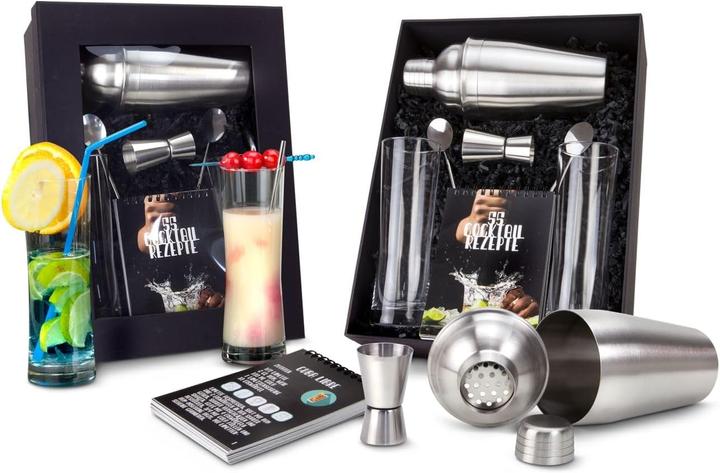 Image du produit Römer Präsente Coffret cadeau Cocktail (Set de cocktail, Shaker à cocktails, Jigger)