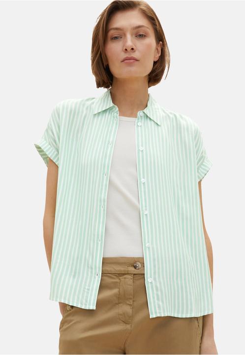 Actual product image Tom Tailor Bluse Kurzarmbluse (38)