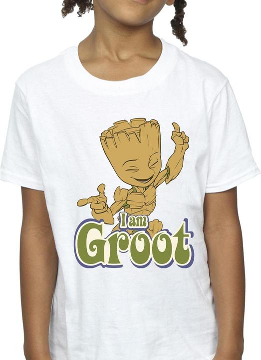 Immagine prodotto Guardians of the Galaxy Groot Dancing Maglietta Ragazze (140, 146)