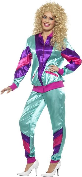 Actual product image Smiffys 80s Height of Fashion Shell Suit (40, 42)