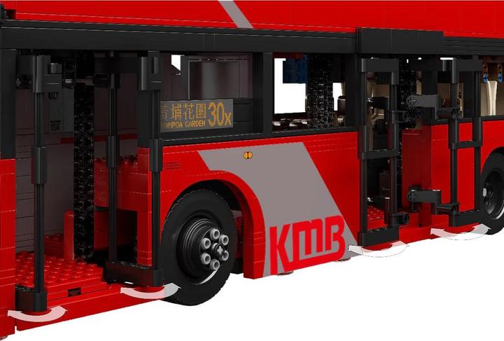 Produktbild Mould King Doppelstock Bus- Limited Edion