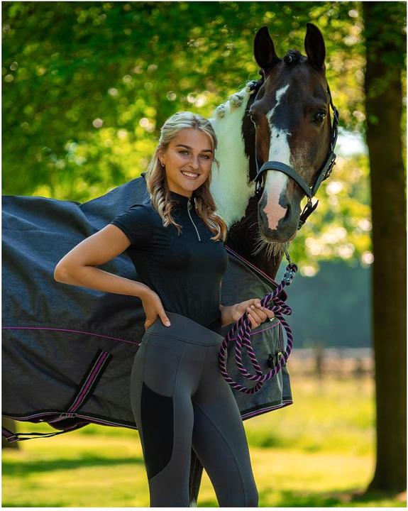 Produktbild Qhp Reitleggings Djune Vollbesatz Damen (40)