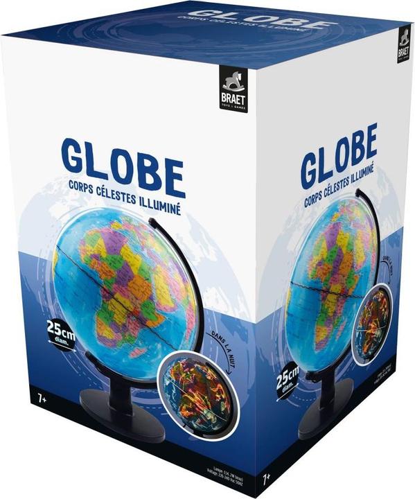 Actual product image Braet Globe Fr Corps Célestes Illuminé Diam 25Cm