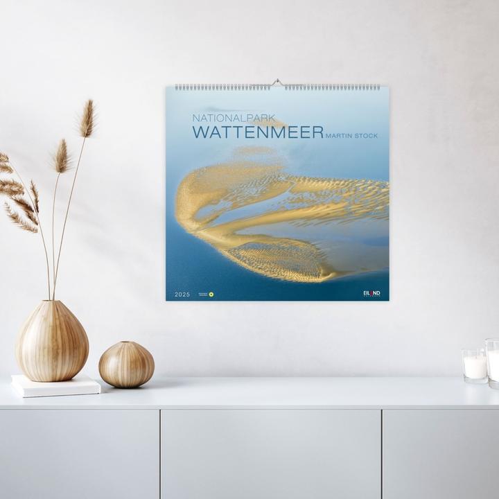 Produktbild Nationalpark Wattenmeer Edition Kalender 2025 - Martin Stock (48 x 46 cm, Harter Einband, Deutsch)