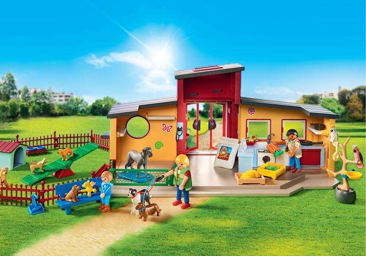 Actual product image Playmobil City Life Animal Hotel Pfötchen (9275, Playmobil City Life)