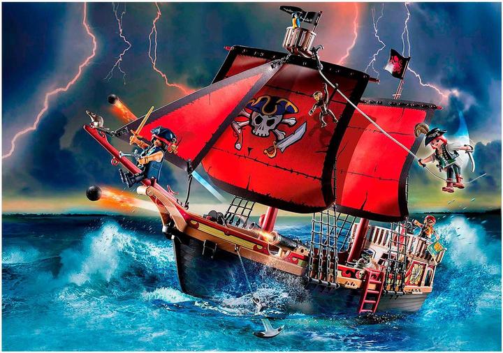 Produktbild Playmobil Totenkopf-Kampfschiff (70411, Playmobil Pirates)