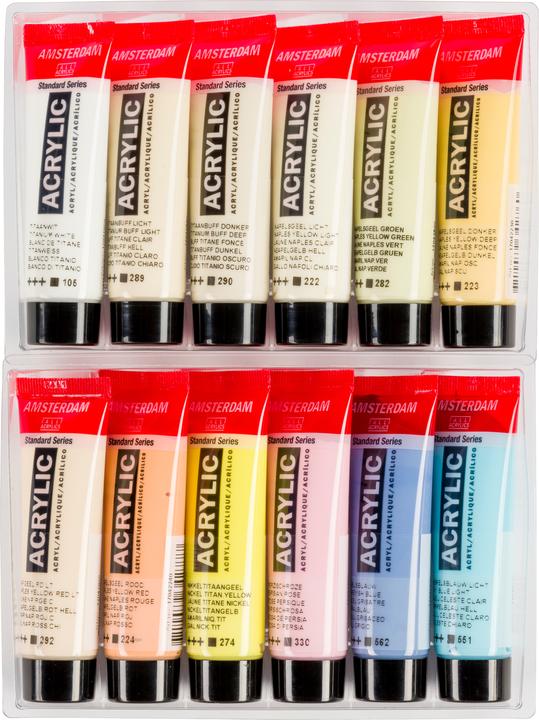 Actual product image Amsterdam Acrylic colour pastels (Multicoloured, 240 ml)